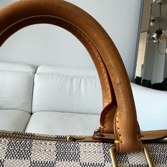 [Authentic] LOUIS VUITTON SPEEDY 30 DAMIER HANDBAG - Picture 6 of 11